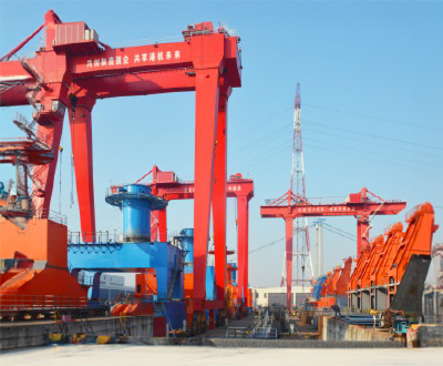 Tek Bomlu Döner Portal Vinç